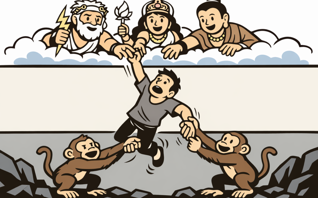 The Ladder of Life: Climbing Up and Lifting Others